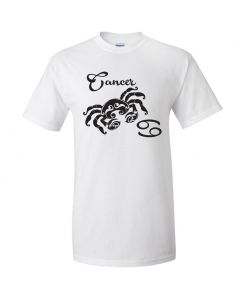 Cancer Horoscope Graphic Clothing - T-Shirt - White