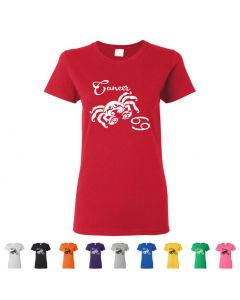 Cancer Horoscope Womens T-Shirts
