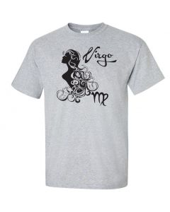 Virgo Horoscope Youth T-Shirt-Gray-Youth Large