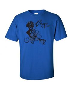 Virgo Horoscope Graphic Clothing - T-Shirt - Blue