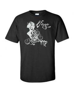 Virgo Horoscope Youth T-Shirt-Black-Youth Large
