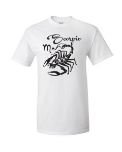 Scorpio Horoscope Graphic Clothing - T-Shirt - White