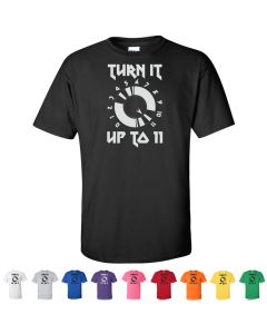 Turn It Up To 11 -Spinal Tap Movie Graphic T-Shirt