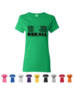 Rekall -Total Recall Movie Womens T-Shirts