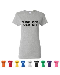 F**k Off Fold Up Womens T-Shirts