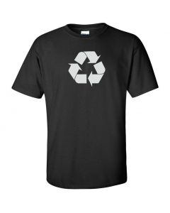 Recycle Go Green Earth Day Graphic Clothing - T-Shirt - Black