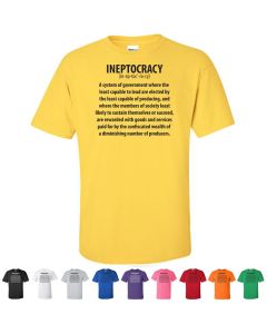 Ineptocracy Government Graphic T-Shirt