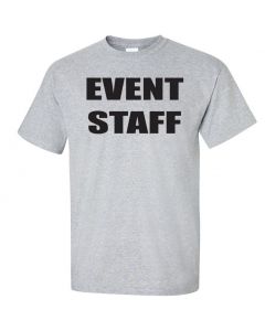 Event Staff Youth T-Shirt-Gray-Youth Large