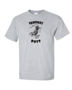 Vamonos Pest -Breaking Bad TV Series Graphic Clothing - T-Shirt - Gray