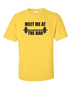 Meet Me At The Bar Graphic Clothing-T-Shirt-T-Yellow