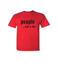People...Not A Fan Youth T-Shirts-Red-Youth Large / 14-16