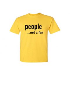 People...Not A Fan Youth T-Shirts-Yellow-Youth Large / 14-16