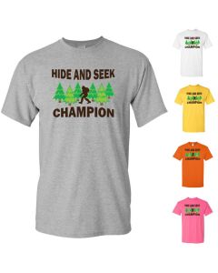 Bigfoot Hide And Seek Champion Youth T-Shirts