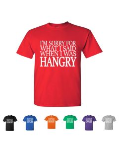 I'm Sorry For What I Said When I Was Hangry Youth T-Shirts