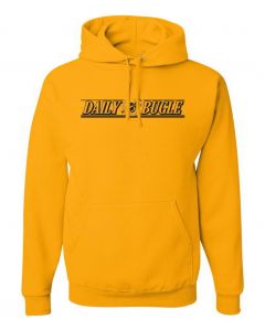 Daily Bugle -Spiderman Movie Graphic Clothing - Hoody - Yellow 