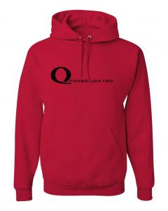 Queen Consolidated -Arrow TV Series Graphic Clothing - Hoody - Red