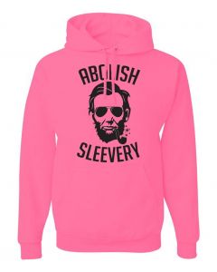 Abolish Sleevery Graphic Clothing - Hoody - H-Pink