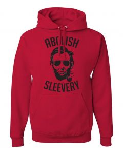 Abolish Sleevery Graphic Clothing - Hoody - H-Red