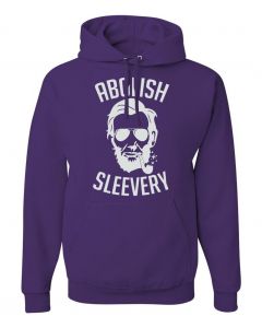 Abolish Sleevery Graphic Clothing - Hoody - H-Purple