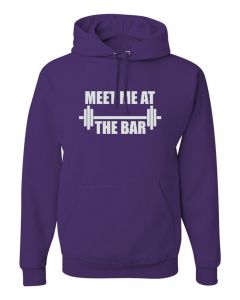 Meet Me At The Bar Graphic Clothing-Hoody-H-Purple