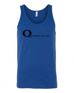 Queen Consolidated -Arrow TV Series Graphic Clothing - Men's Tank Top - Blue