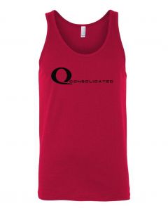 Queen Consolidated -Arrow TV Series Graphic Clothing - Men's Tank Top - Red