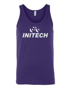 Initech -Office Space Movie Graphic Clothing - Men's Tank Top - Purple