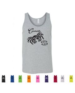Cancer Horoscope Graphic Mens Tank Top