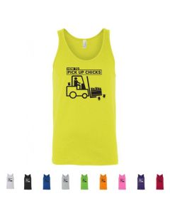 How To Pick Up Chicks Graphic Mens Tank Top
