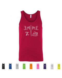 Pi and Pie Graphic Men's Tank Top