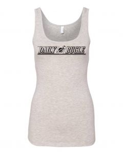 Daily Bugle -Spiderman Movie Graphic Clothing - Women's Tank Top - Gray