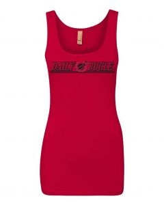 Daily Bugle -Spiderman Movie Graphic Clothing - Women's Tank Top - Red