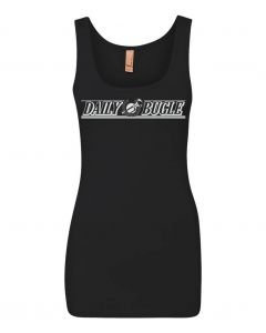 Daily Bugle -Spiderman Movie Graphic Clothing - Women's Tank Top - Black