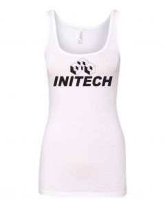 Initech -Office Space Movie Graphic Clothing - Women's Tank Top - White