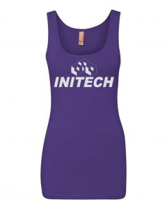 Initech -Office Space Movie Graphic Clothing - Women's Tank Top - Purple