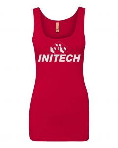 Initech -Office Space Movie Graphic Clothing - Women's Tank Top - Red