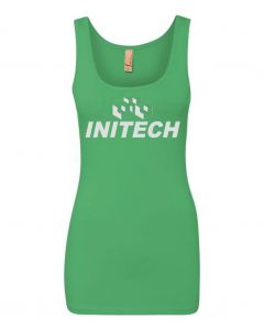 Initech -Office Space Movie Graphic Clothing - Women's Tank Top - Green