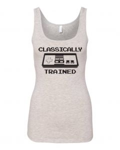 Classically Trained Graphic Clothing - Women's Tank Top - Gray