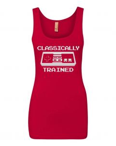 Classically Trained Graphic Clothing - Women's Tank Top - Red