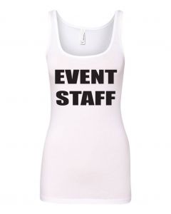 Event Staff Graphic Clothing - Women's Tank Top - White