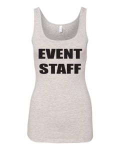 Event Staff Graphic Clothing - Women's Tank Top - Gray