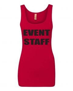 Event Staff Graphic Clothing - Women's Tank Top - Red