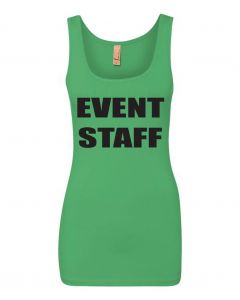 Event Staff Graphic Clothing - Women's Tank Top - Green