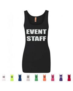 Event Staff Graphic Womens Tank Top