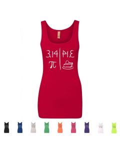 Pi and Pie Graphic Women's Tank Top
