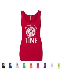 Its Always Pizza Time Graphic Womens Tank Top
