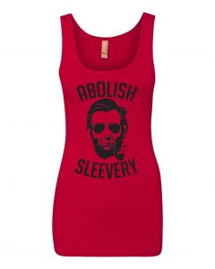 Abolish Sleevery Graphic Clothing - Women's Tank Top - W-Red
