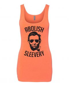 Abolish Sleevery Graphic Clothing - Women's Tank Top - W-Orange