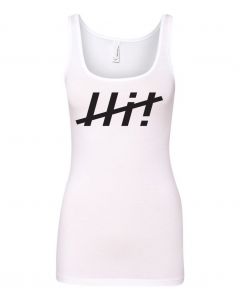 Hi(gh) 5 Graphic Clothing-Women's Tank Top-W-White