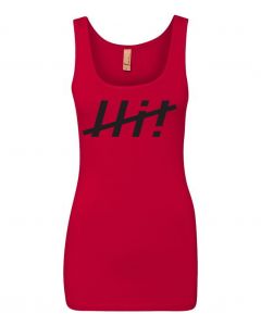 Hi(gh) 5 Graphic Clothing-Women's Tank Top-W-Red